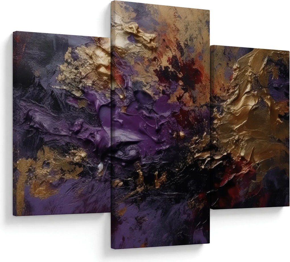 Tablou - Abstracție texturată (90x60 cm)
