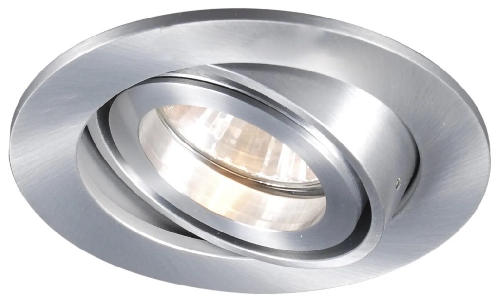 Set de 6 spoturi încastrate moderne, înclinabile - Club