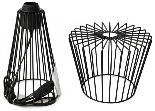 Lampă de masă TORRI 1xE27/15W/230V negru