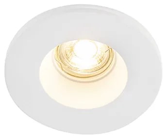 Spot încastrat inteligent alb 13cm rotund, inclusiv Wifi GU10 50mm - Gypsy
