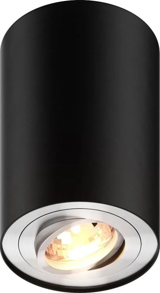 Zuma Line 89201-N - Spot LED RGBW dimmabil RONDOO 1xGU10/6W/230V negru + telecomandă