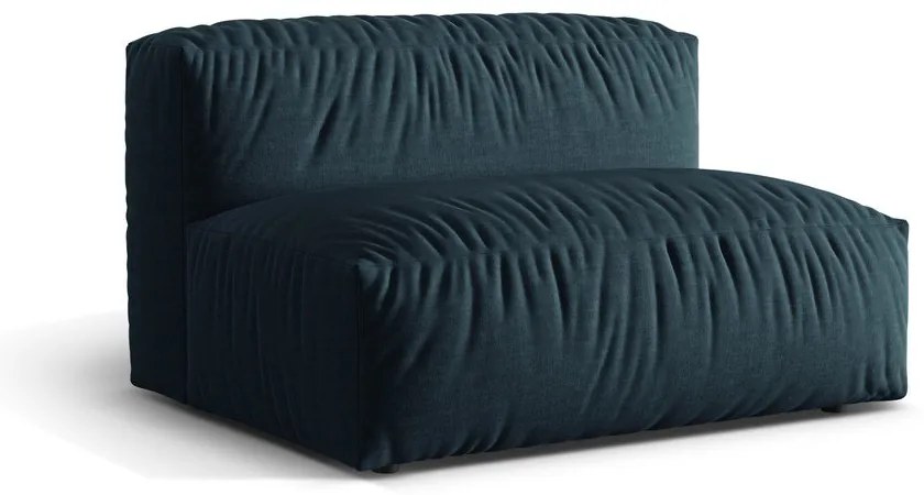 Modul pentru canapea modulară albastru închis (de mijloc) Martina – Micadoni Home