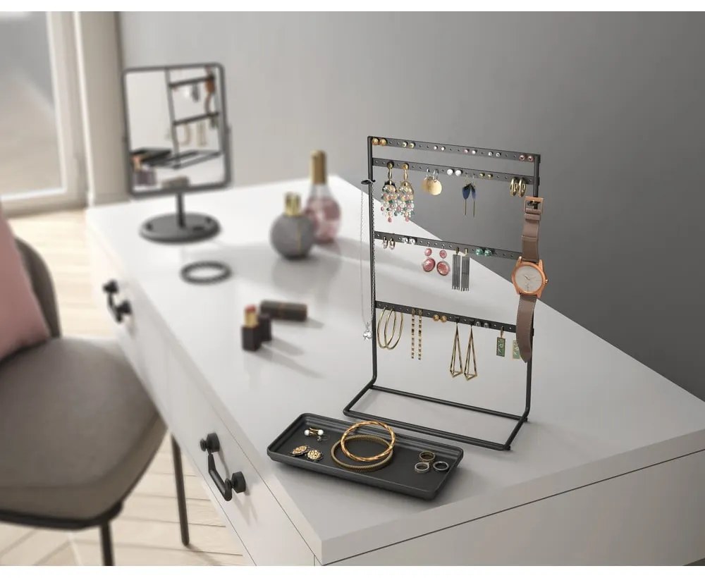 Organizator de bijuterii Metaltex My Pendants, negru