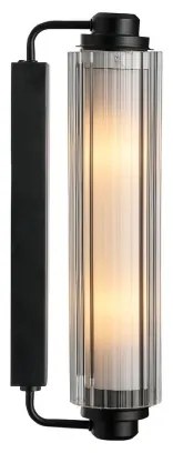 Nordlux - Aplică oglindă de baie NIMAL, 2xE14/25W/230V, IP44, negru