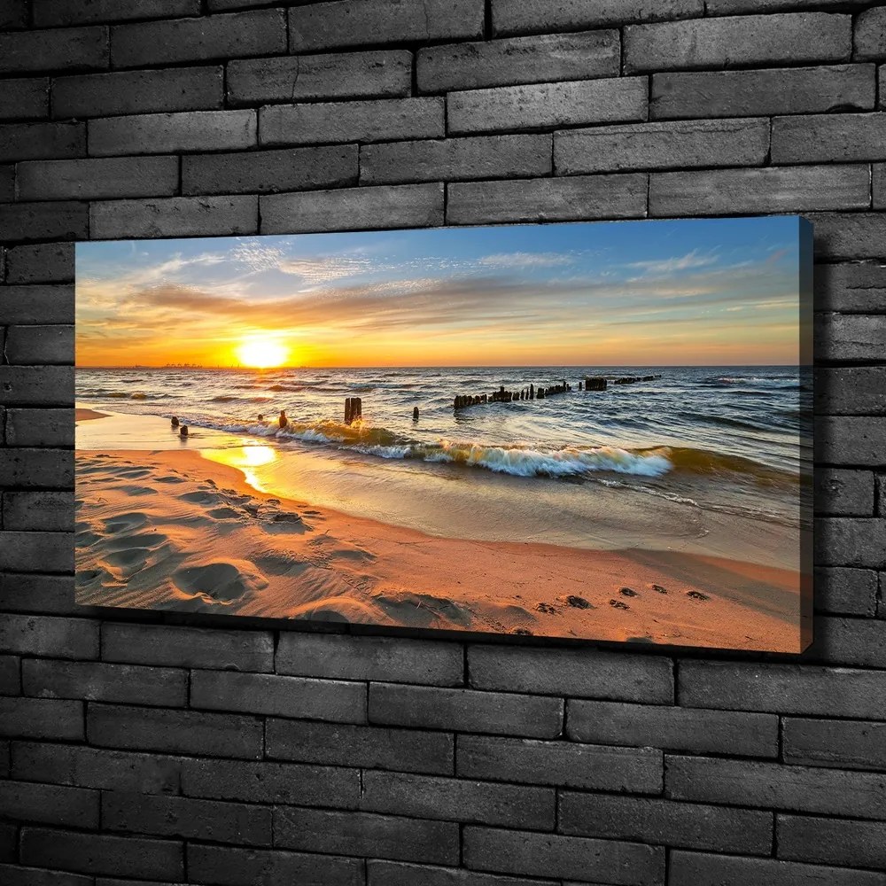 Pictură pe pânză Sunset beach