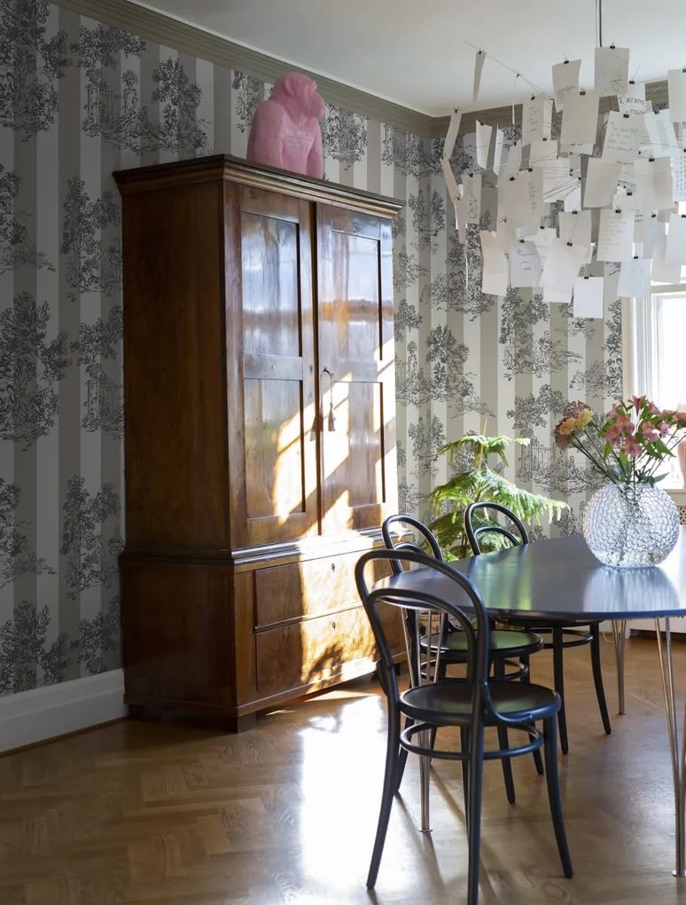 Tapet Happy Toile, Pearl, Rebel Walls