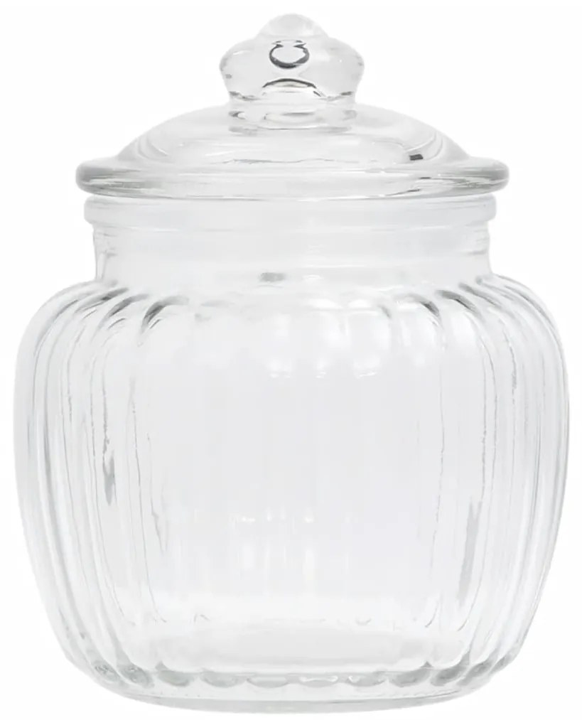 Borcane depozitare, 6 buc., 500 ml, sticla 6