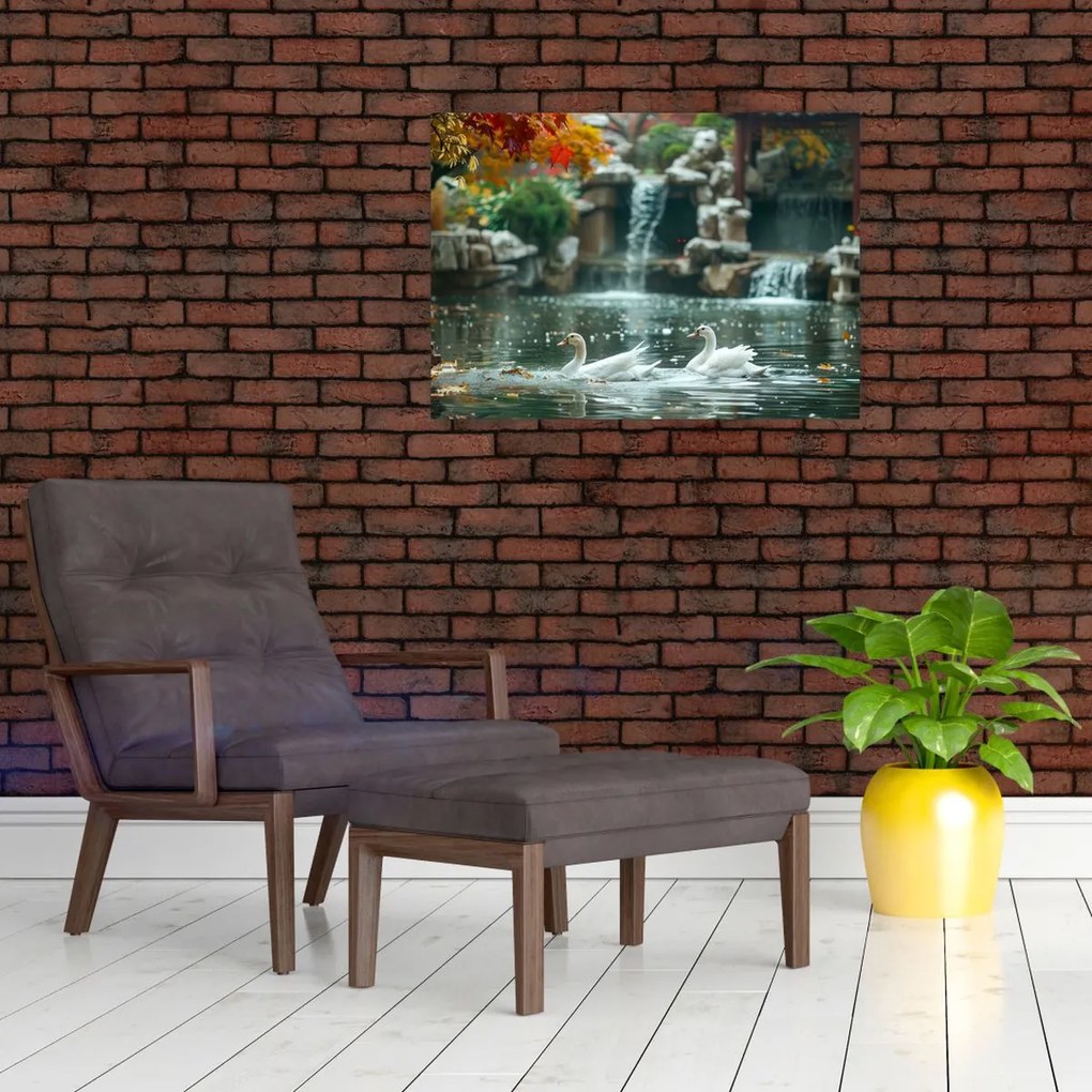 Tablou - iaz asiatic (70x50 cm)