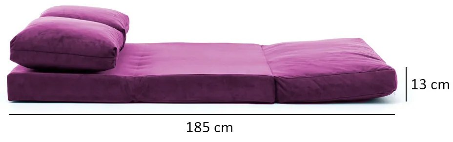 Canapea pat Taida Purple