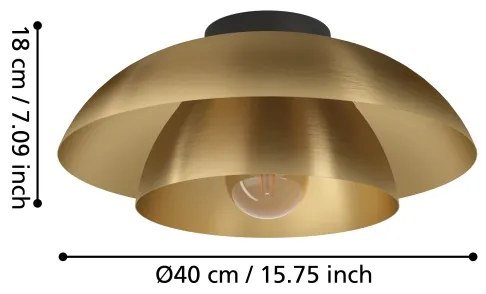 Plafonieră Eglo 900848 CENCIARA 1xE27/40W/230V