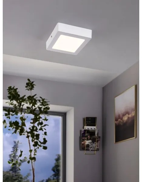 Eglo 94074 - Plafonieră LED FUEVA 1 LED/10,88W/230V