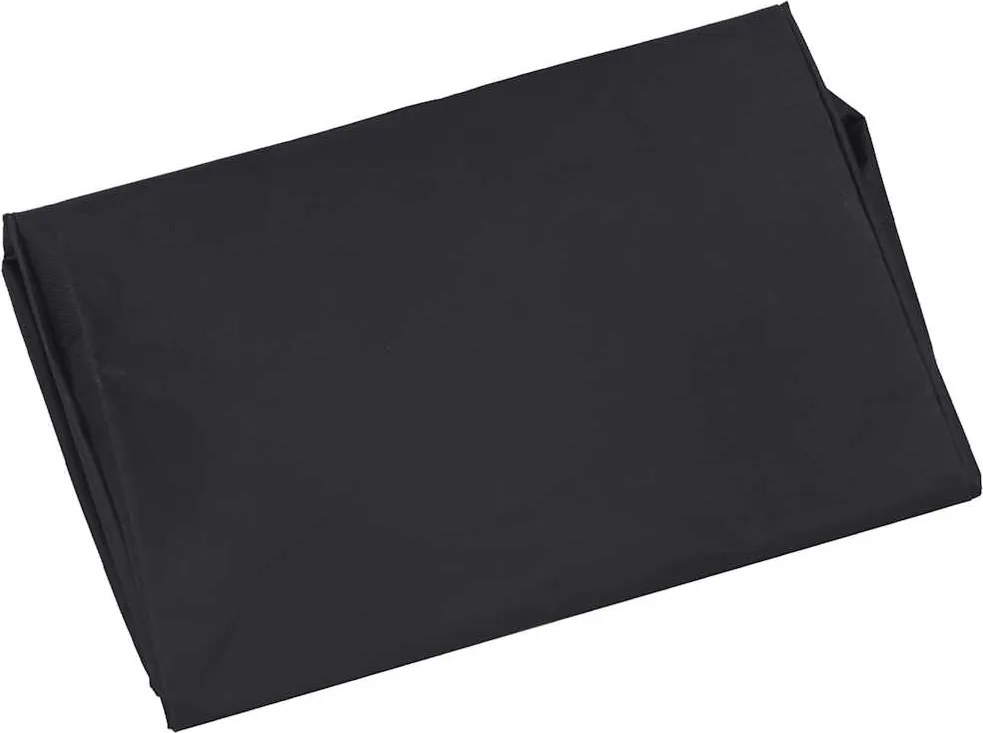 vidaXL Căptușeală cărucior grădină, negru, 81x41x40 cm, textil