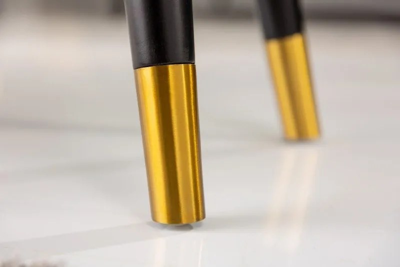 Bancheta eleganta, tapitata Scarlett 90cm, verde smarald