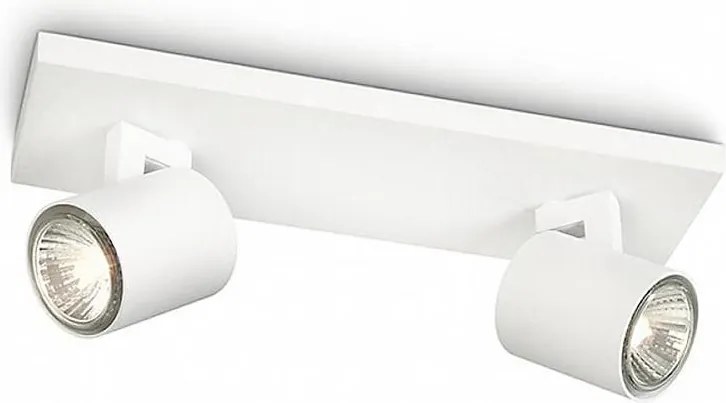 Philips - Spot LED RGBW reglabil RUNNER 2xGU10/6,5W/230V, alb