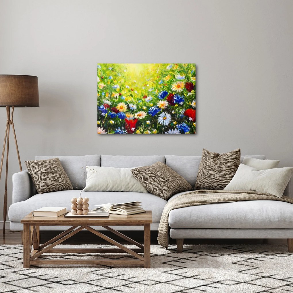 Tablou - Flori sălbatice (70x50 cm)