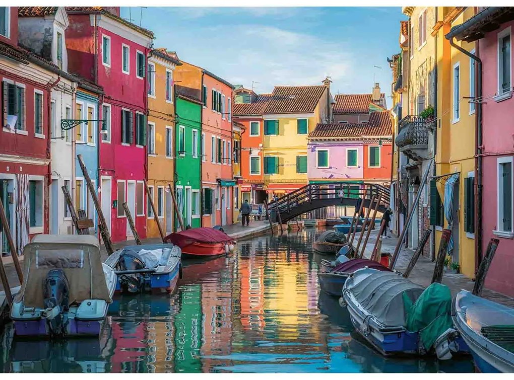 PUZZLE BURANO ITALIA, 1000 PIESE - RAVENSBURGER (RVSPA17392)