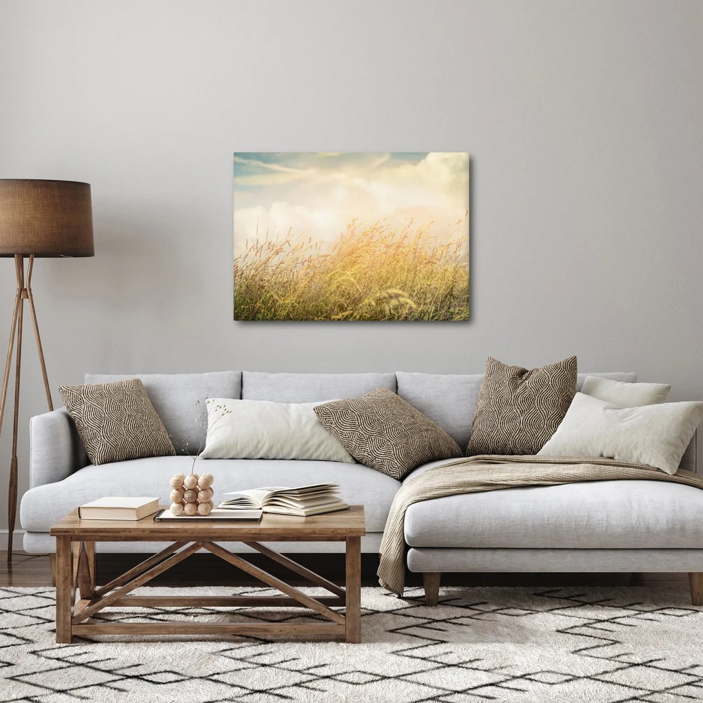 Tablou - Câmp toamna (70x50 cm)