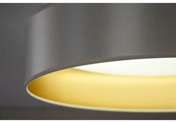 Plafonieră LED Duolla ROLLER LED/24W/230V d. 45 cm argintiu/auriu