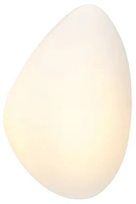Aplica LED de perete design modern Ande alb
