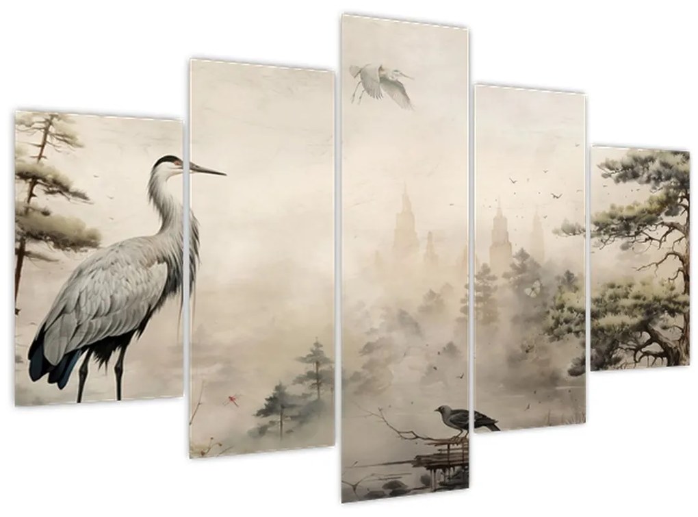 Tablou - Desen animat peisaj (150x105 cm)