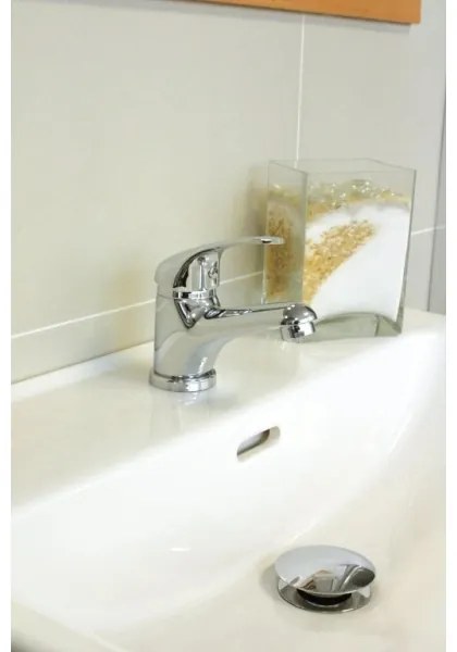 Baterie pentru lavoar RAV Slezák SA026.0 SAZAVA, 11,5 cm, crom lucios