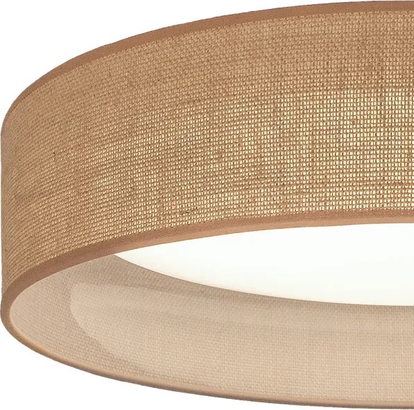 Brilagi - Lampă LED dimabilă VELVET SM. VARI 24W/230V 3000-6500K diam. 45 cm bej + telecomandă