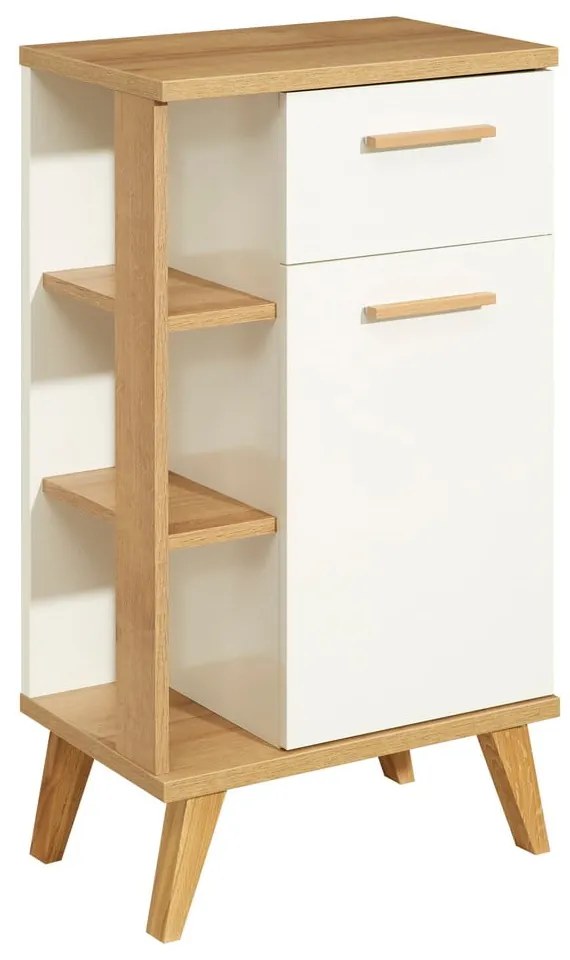 Dulap de baie alb 51x90 cm Set 923 - Pelipal