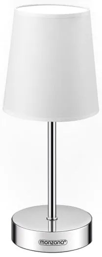 Deuba Lampa de masa Lumiere 32x13x13cm - alba