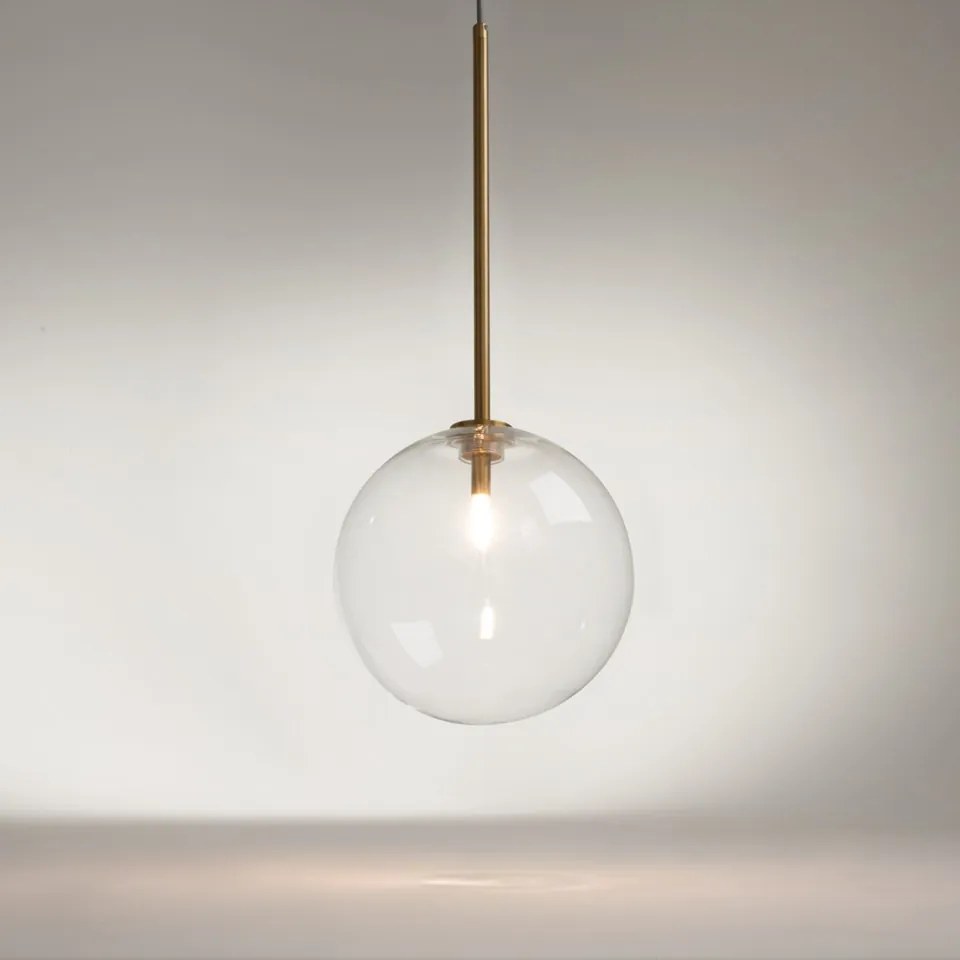 Pendul modern alama cu glob de sticla Maytoni Mood