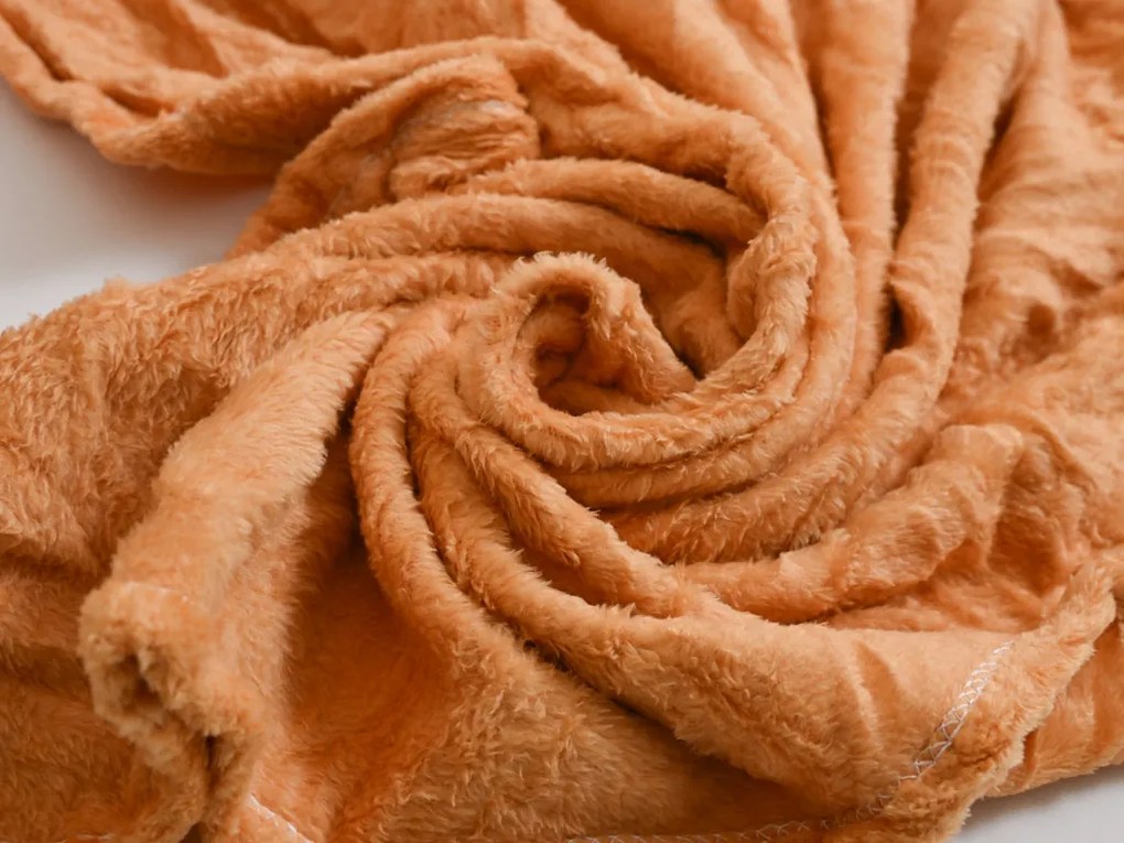 REN de plus cu paturica cocolino in interior, maro