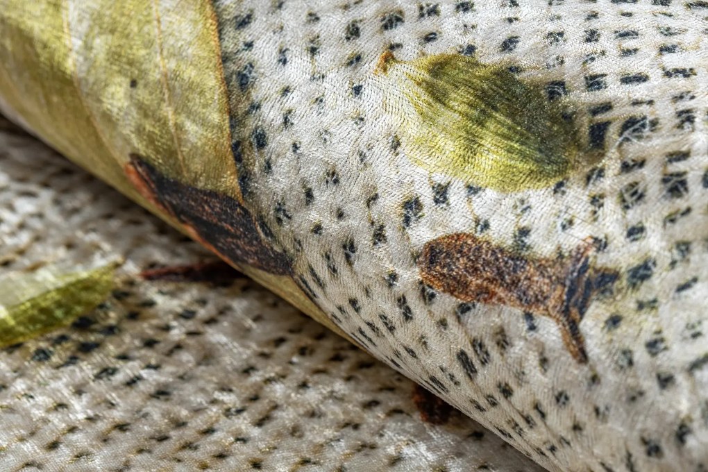 ANDRE 29040 covor lavabil Condimente, bucatarie, anti-alunecare - maro / bej