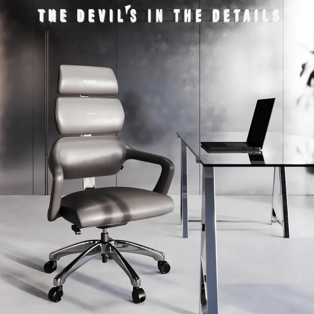 Scaunul directorial Diablo V-Modular: Shadow Grey