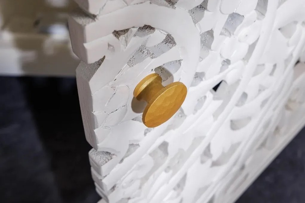 Comoda design oriental MARRAKECH 170cm, alb