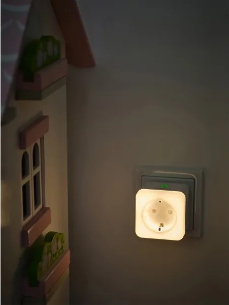 Osram - Priză SCHUKO LED dimabilă cu lumină de veghe SMART+ NIGHTLIGHT 230V Wi-Fi