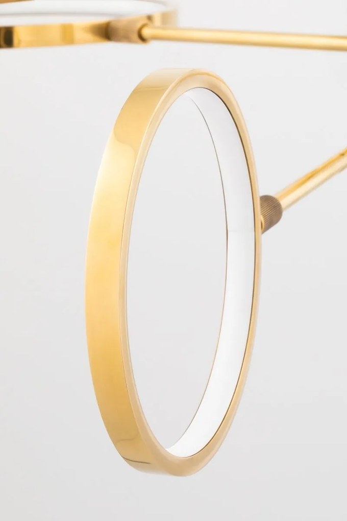Lustra LED dimabila design modern SATURN