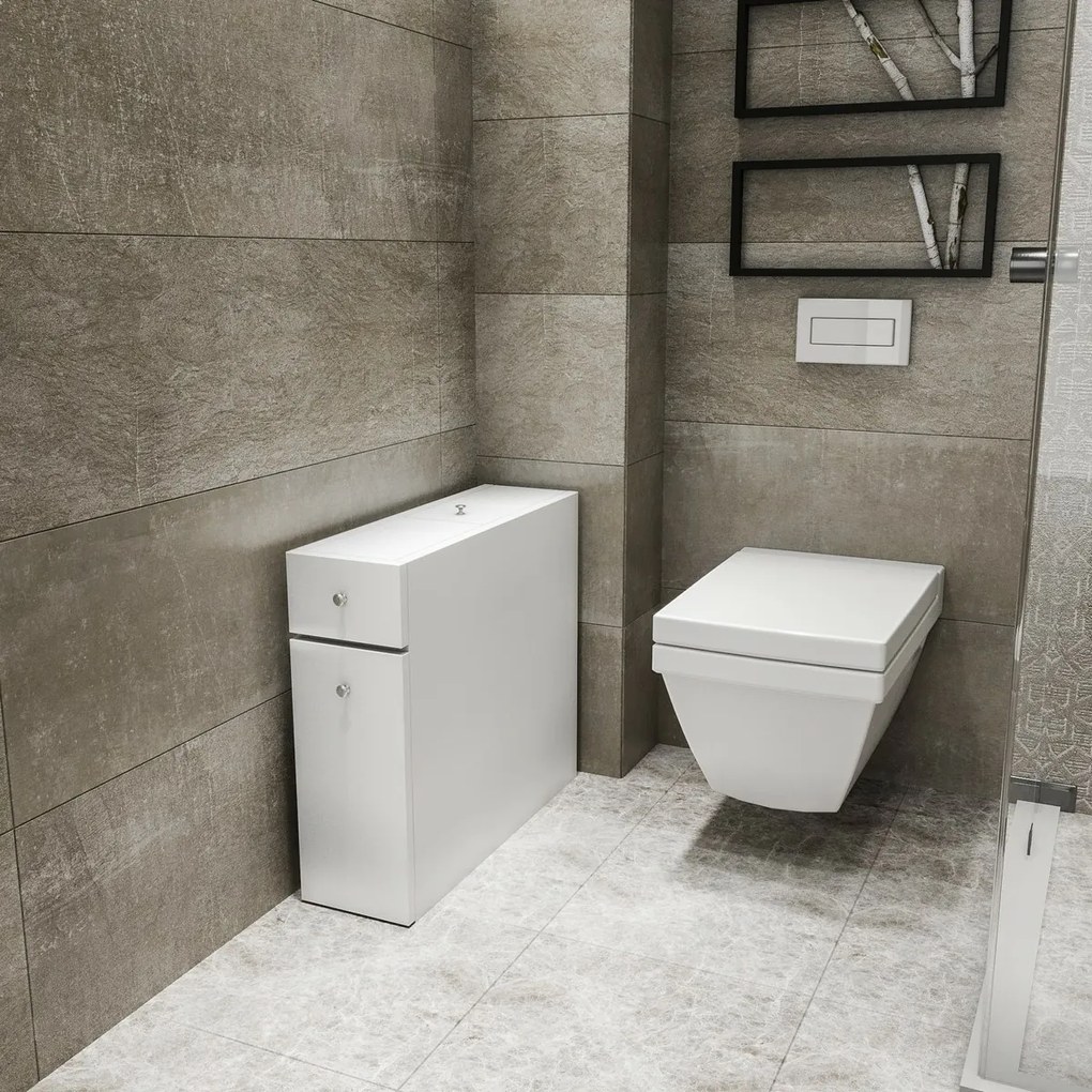 Dulap pentru baie Calencia White
