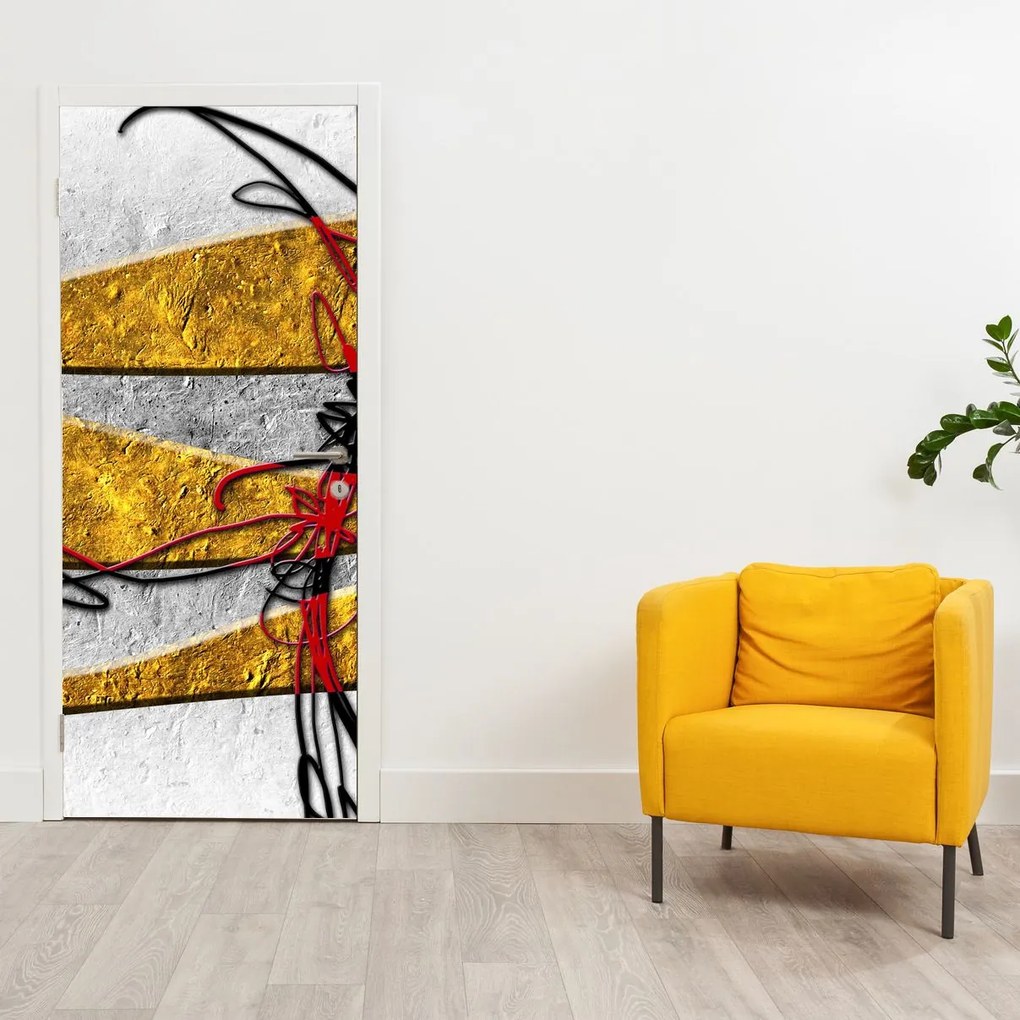 Fototapet pentru ușă - Abstract (95x205cm)