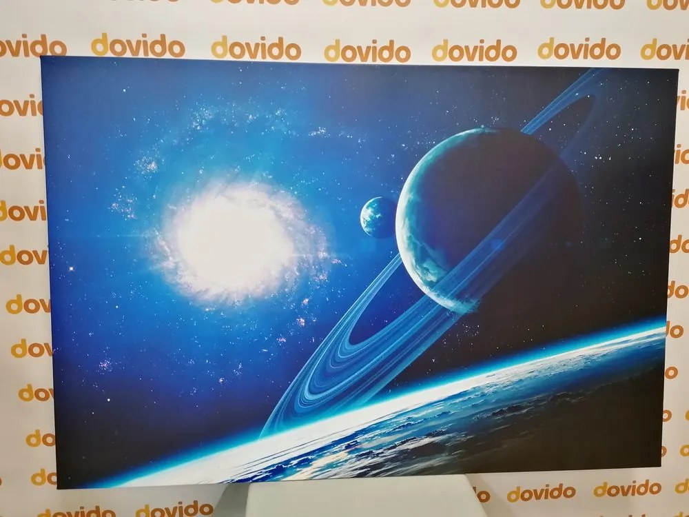 Tablou planeta în universul