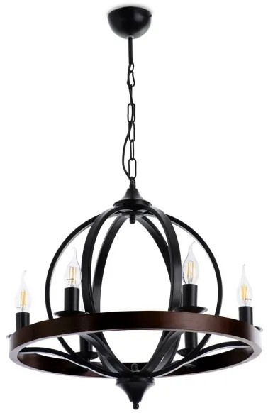 Lustră pe lanț KYOLN 6xE14/40W/230V