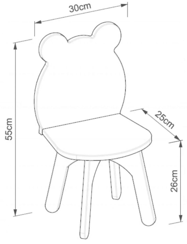 Scaun pentru copii Girafa