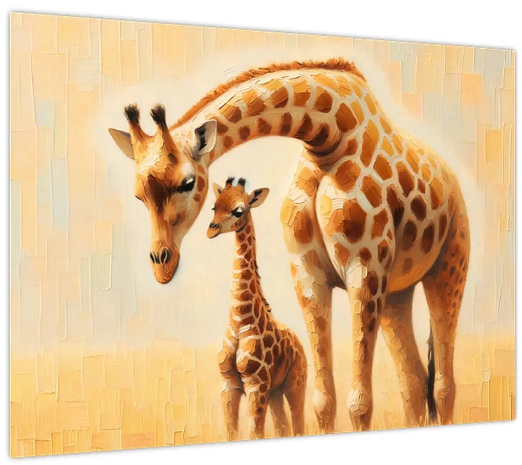Tablou - Girafe (70x50 cm)