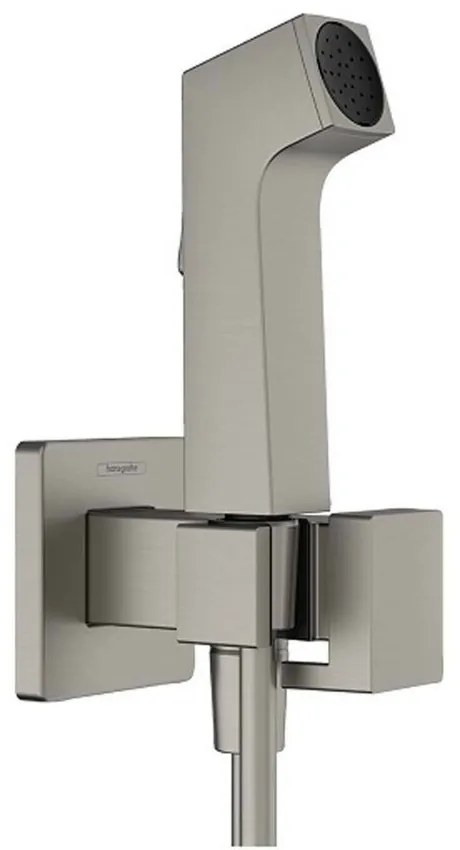 Dus igienic negru crom periat Hansgrohe E EcoSmart Bidette