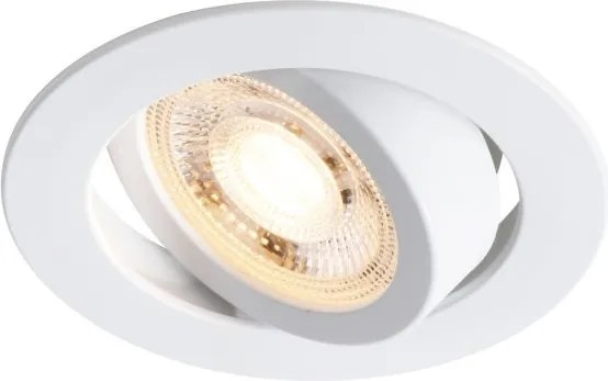 Spot LED incastrabil directionabil Monolo alb