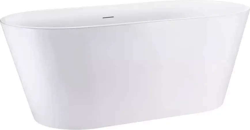 Cada freestanding Rea Milano 170x75 cm alb lucios