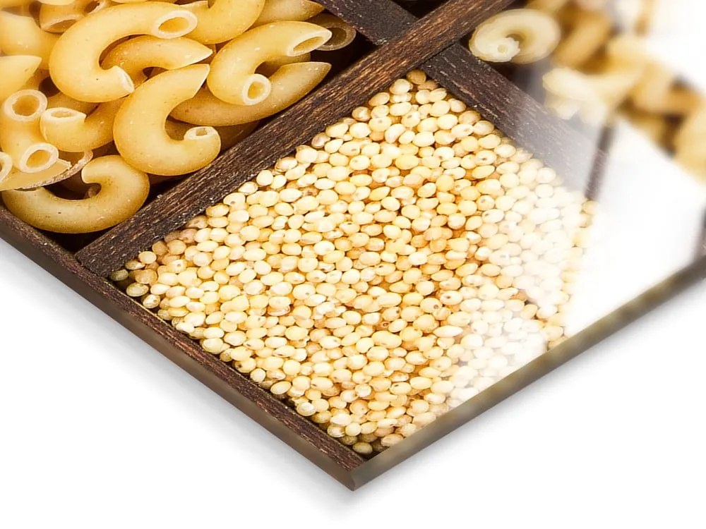 Tablou din sticlă 30x30 cm Pasta Box – Styler