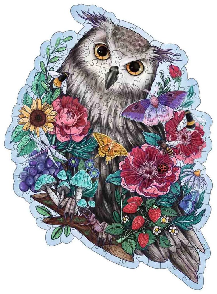 PUZZLE LEMN CONTUR BUFNITA, 150 PIESE - RAVENSBURGER (RVSPA17511)
