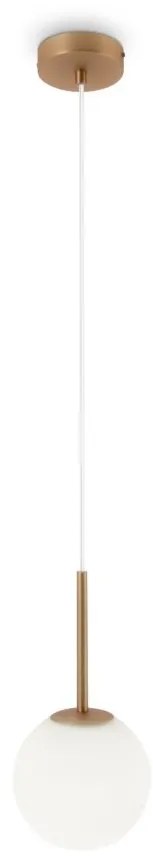 Lustra, Pendul design modern Basic form auriu, diametru 15cm