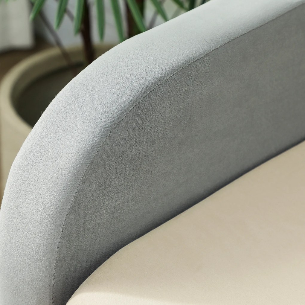 HOMCOM Pat Canapea 90/180x190 cm, Pat Extensibil Convertibil în Pat Dublu, Tapițerie, Cotiere, 2 Buzunare, Lamele din Plop, pentru Living sau Oaspeți, Gri Deschis | Aosom Romania