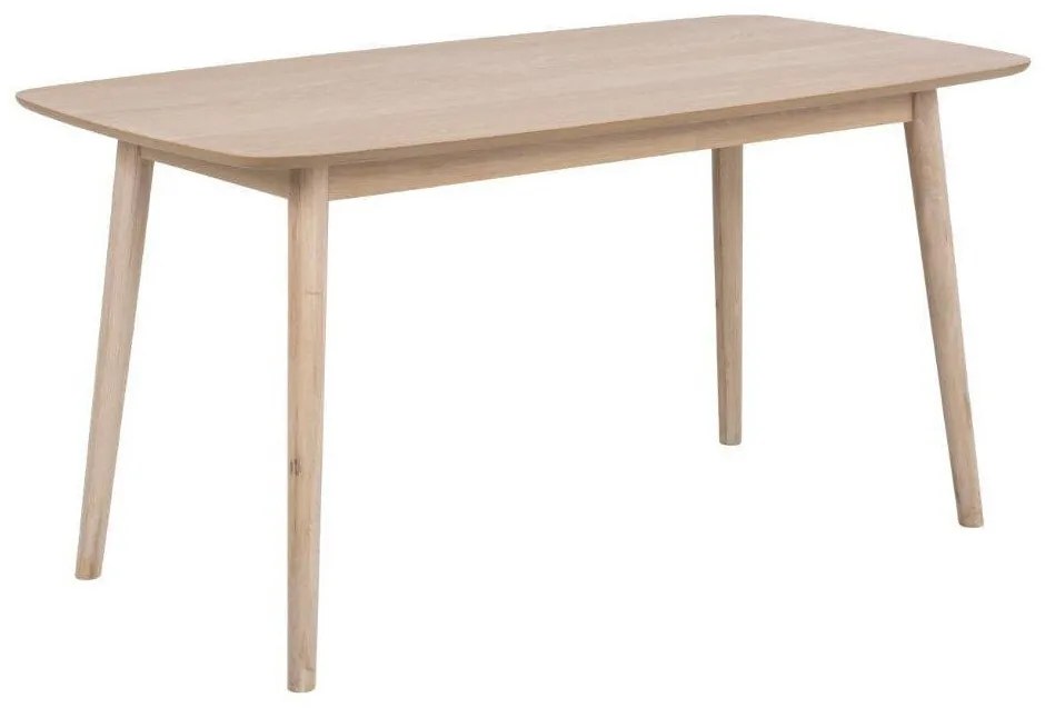 Set de mese Oakland 92176x80x150cm, Numărul de locuri: 4, Unghiular, Lemn: Cauciuc, Stejar