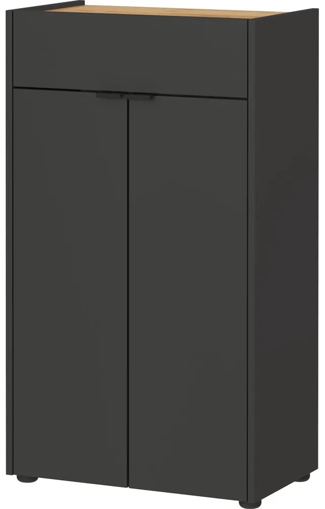 Dulap de baie gri antracit înalt 60x98 cm Forano – Germania